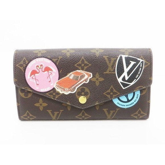 Louis Vuitton World Wallet Sarah Monogram Tour Portefeuille - Picture 1 of 3